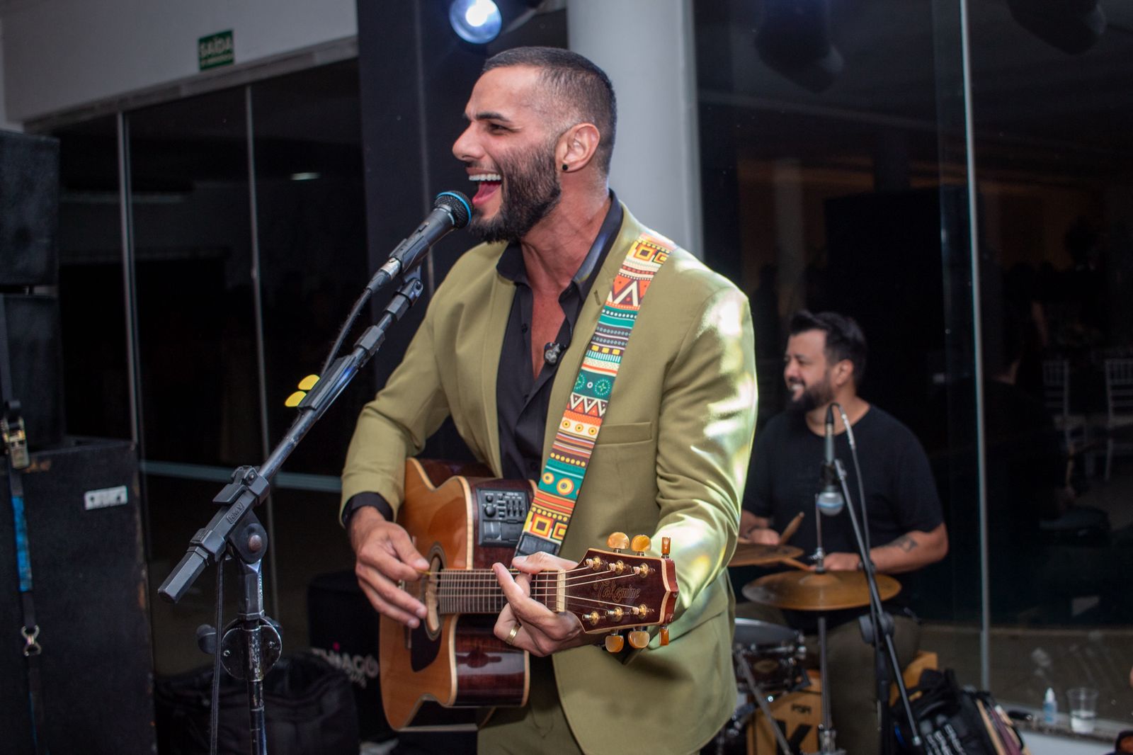 Expressão no show